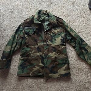 Camouflage Military Jacket